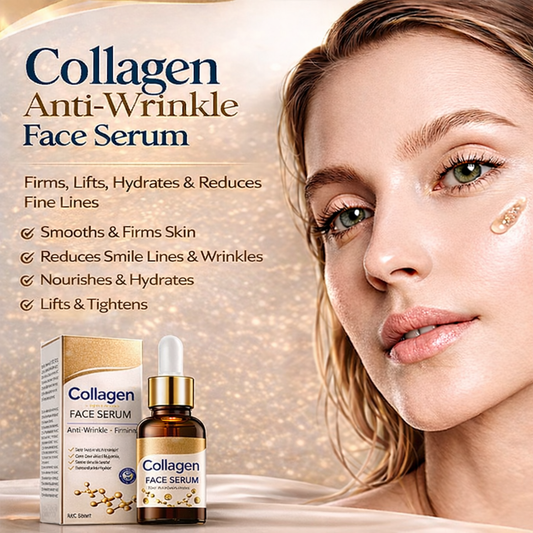 Alcuras Collagen Anti-Aging Face Serum – Firming, Hydrating & Wrinkle-Reducing Skin Booster