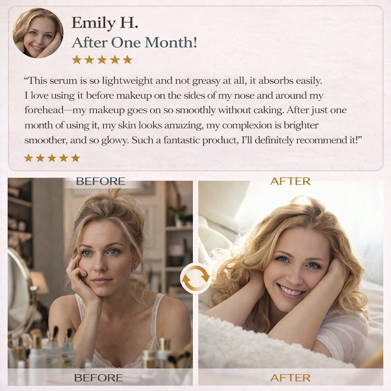 Alcuras® Collagen Anti-Aging Face Serum – Firming, Hydrating & Wrinkle-Reducing Skin Booster